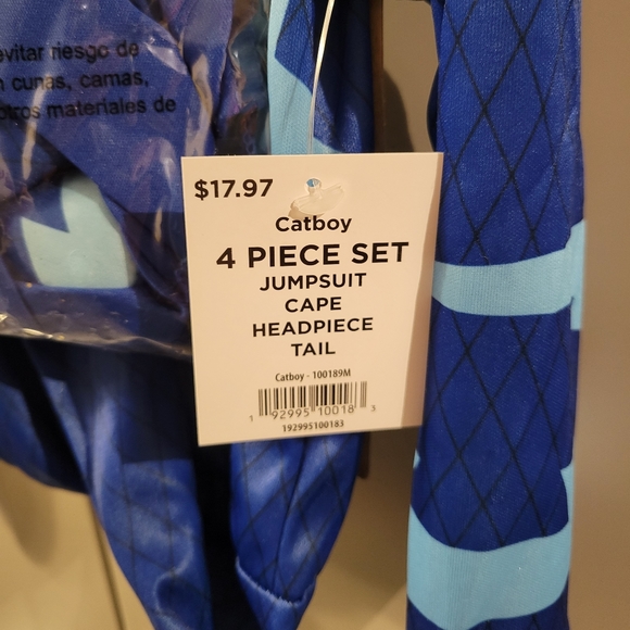 Catboy PJ Masks Halloween costume 3T-4T - Picture 3 of 4